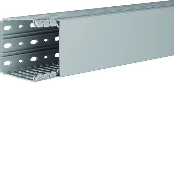 Slisset Ledningskanal 80x80mm Grå 2m