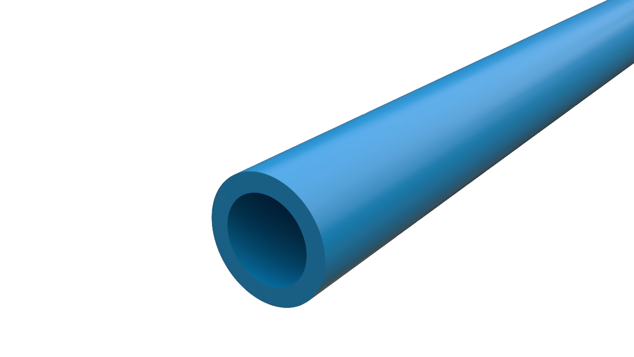 TUB DBS 1X7/3,5MM BLÅ .
