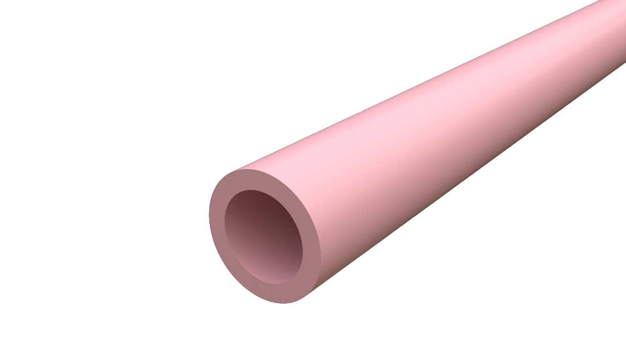TUB DBS 1X7/3,5MM ROSA .
