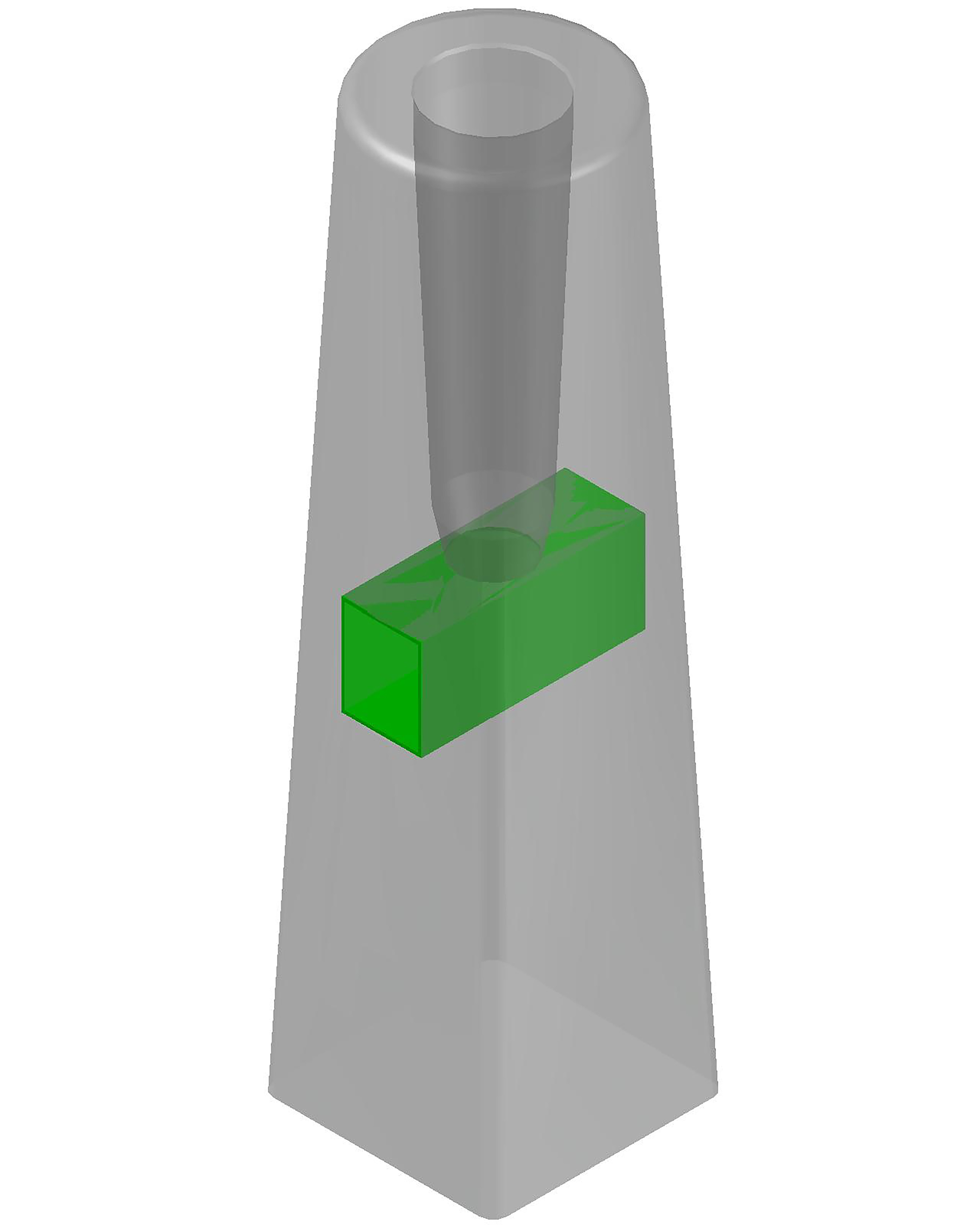 FUNDAMENT 121/1300 CARBONGREEN