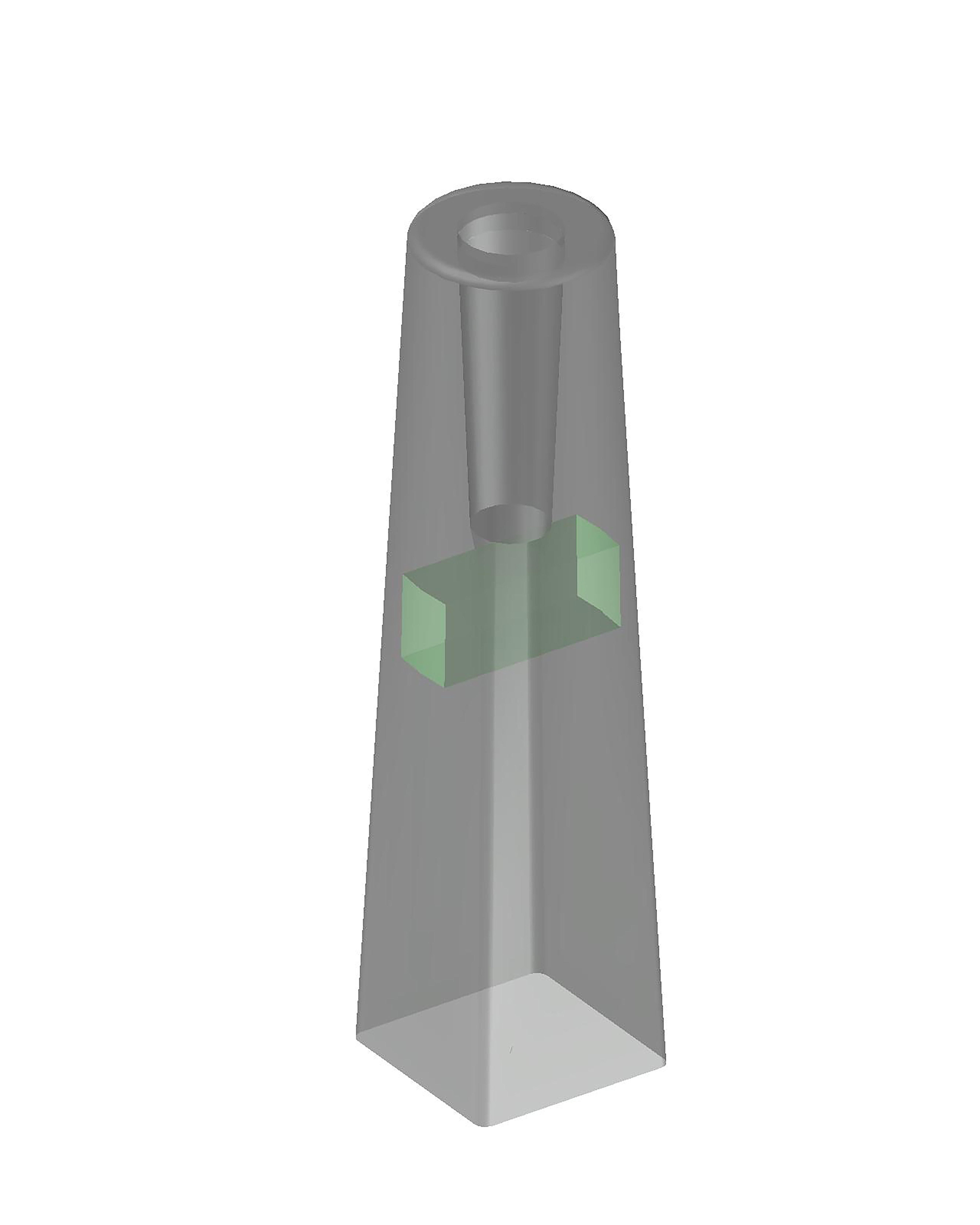 FUNDAMENT 140/1300 JUSTERBAR CARBONGREEN