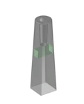 FUNDAMENT 140/1300 JUSTERBAR CARBONGREEN