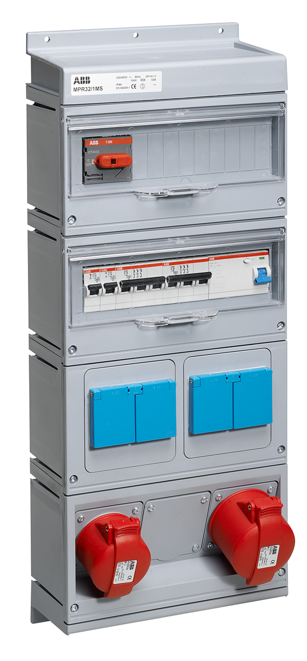 TYÖPAIKKAKESKUS ABB MPR32/1MS COMBI-KESKUS