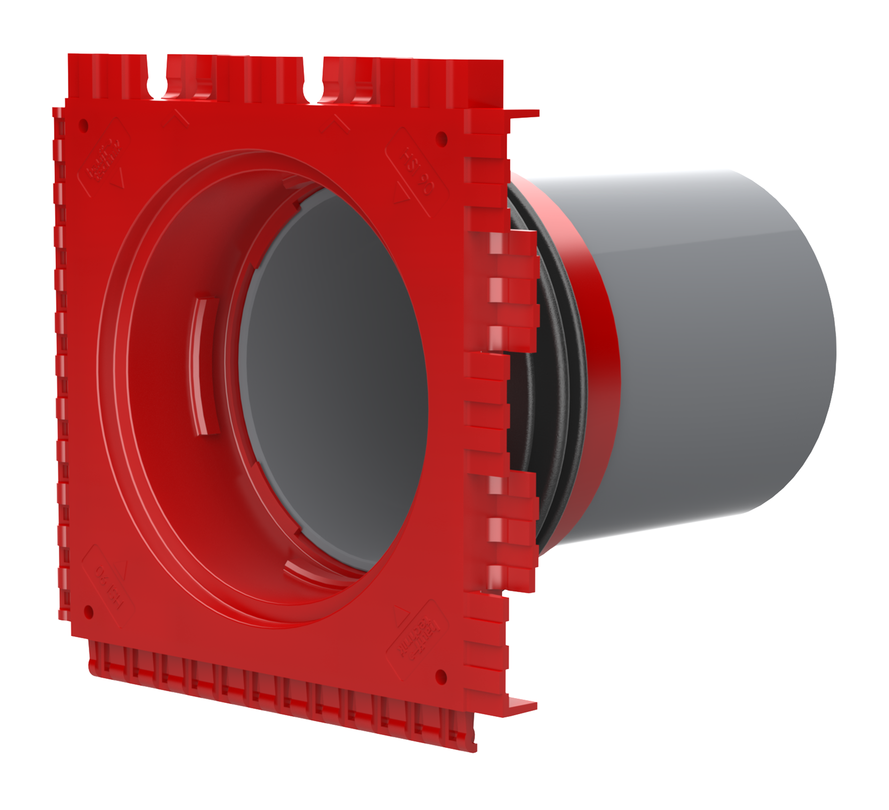 INSATSRAM ENKEL D90 L200