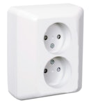 SOCKET OUTLET ELKO RS NORDIC DSO EXT.HOUSING QC SURFACE
