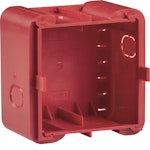 WALL BOX R.8 1F. F. 18721010 RED