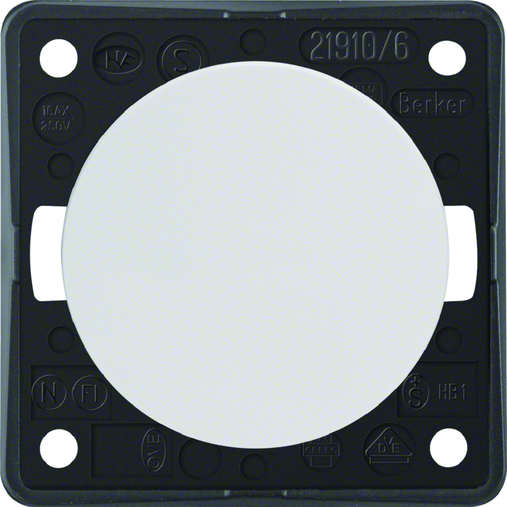 KYTKIN HAGER 6/16A/250V UR VAL