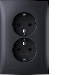 SOCKET OUTLET S.1 2S/16A/IP20 2X 1.5DB UPJ ANT