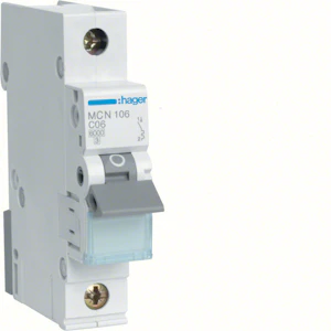 hager Minibrytare c 1-p 6a 6ka