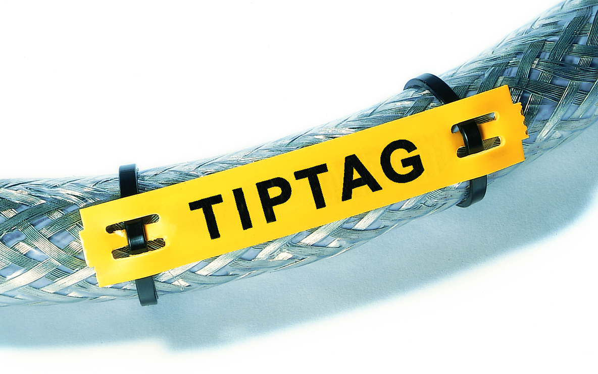 KABELMÄRKNING HF TIPTAG15X65 GUL