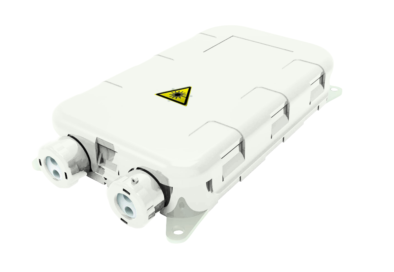 FASADBOX VIT FÖR 7 MM