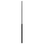 PARKSTP MMSH55 XL PL9005 STÅLSTOLPE CE-MÄRKT LPH 5,5M