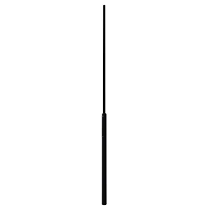 moramast Parkstp mmsh55 xl pl9005 stålstolpe ce-märkt lph 5,5m