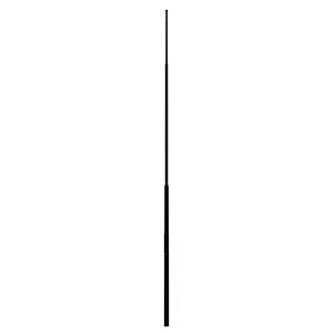 moramast Rakstp mmsh60 d0 pl9005 stålstolpe ce-märkt lph 6m