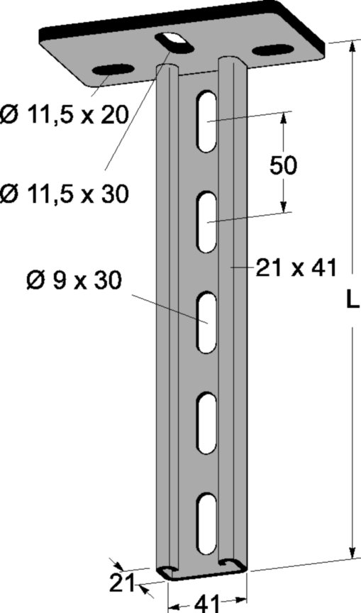 TAK/GOLVPENDEL 500MM FZV MP-966Z