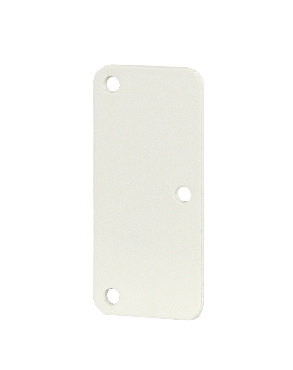 ÄNDSTYCKE 65X30MM VIT TBD30-3