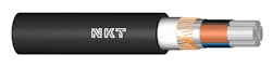 ALUMINIUM POWER CABLE-HF NKT AXQJ 4X300/88 0,6/1 KV Dca