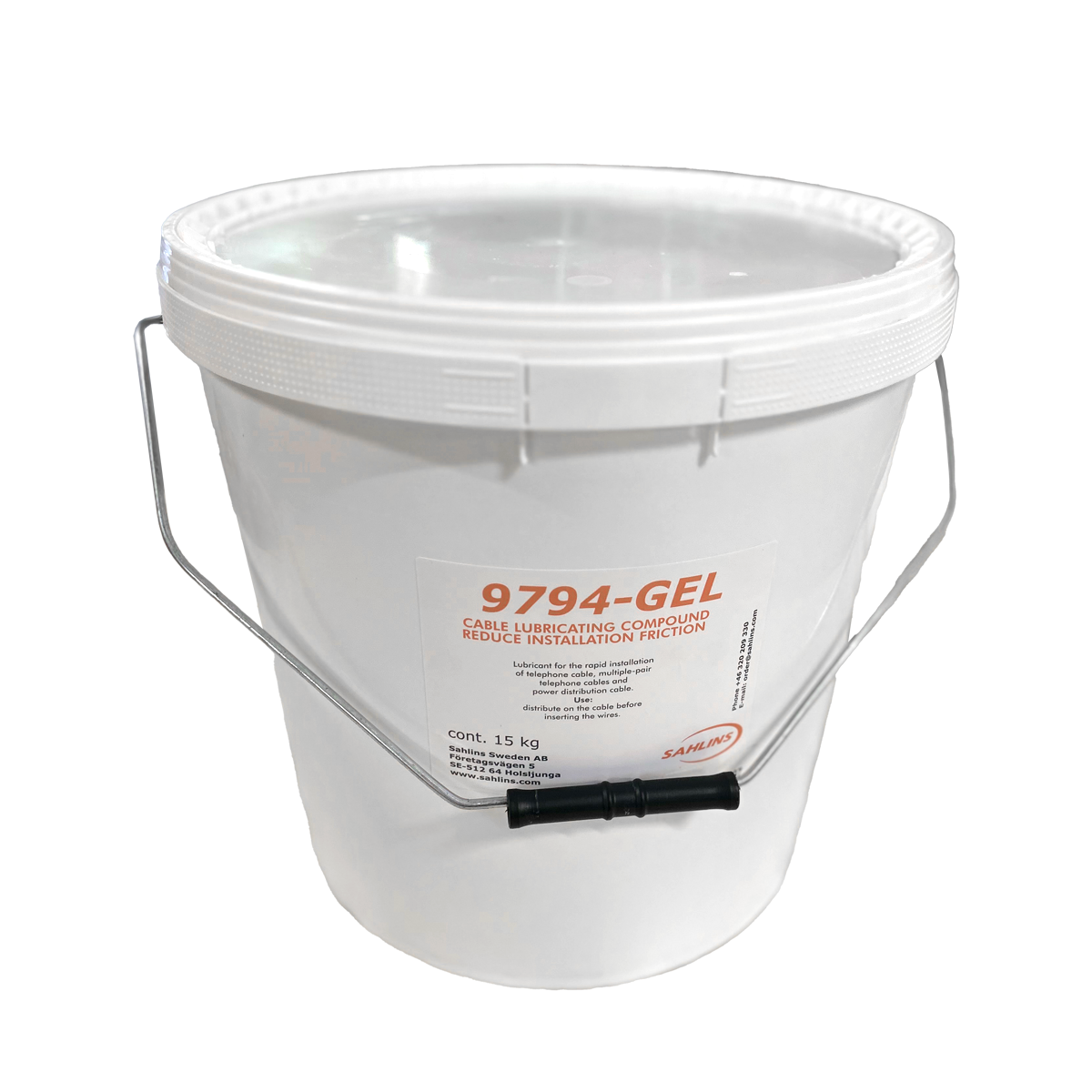 KABELSMÖRJMEDEL 9794 GEL 15L