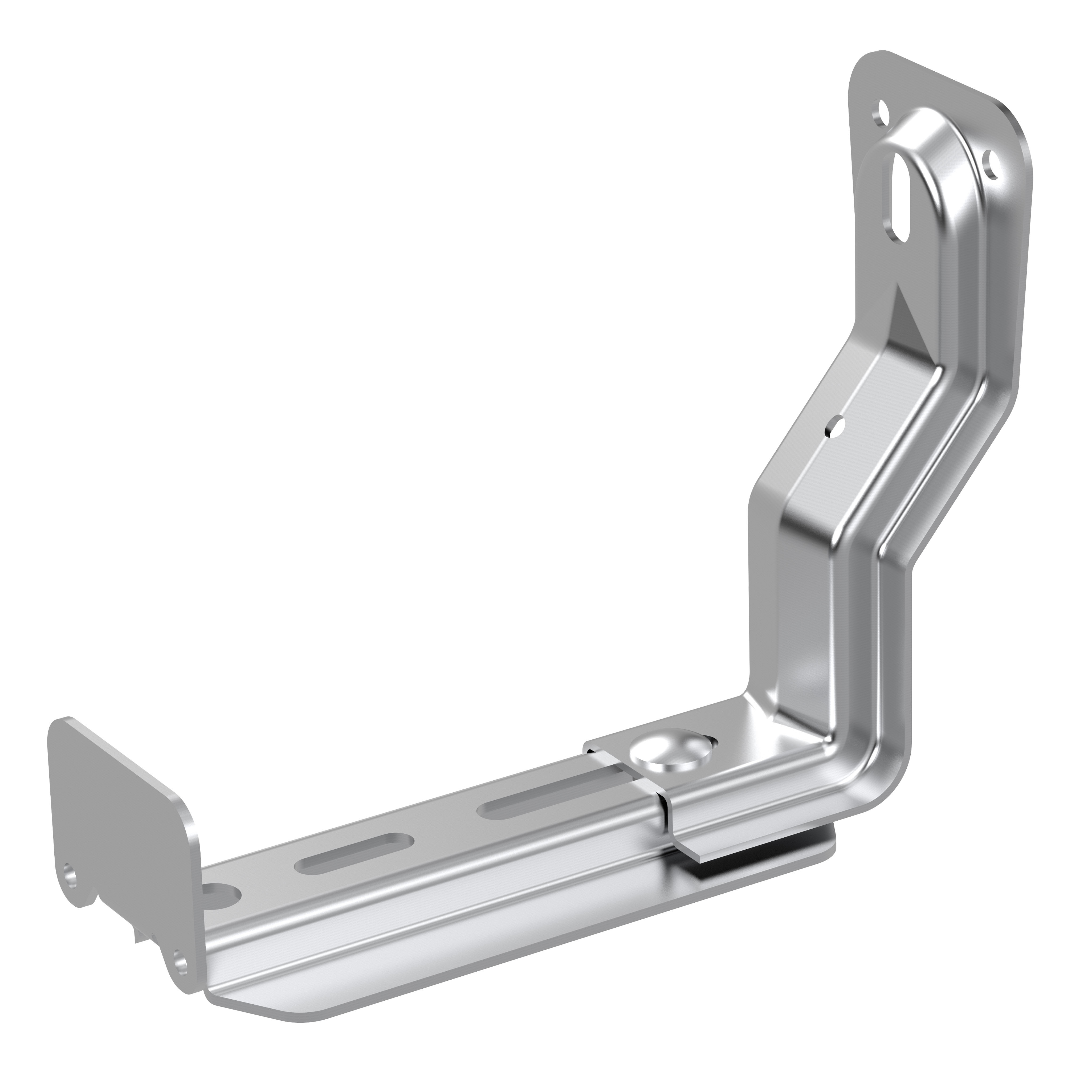 wibe Adjustable wall bracket wibe w1840-200 white pre-galvaniz.