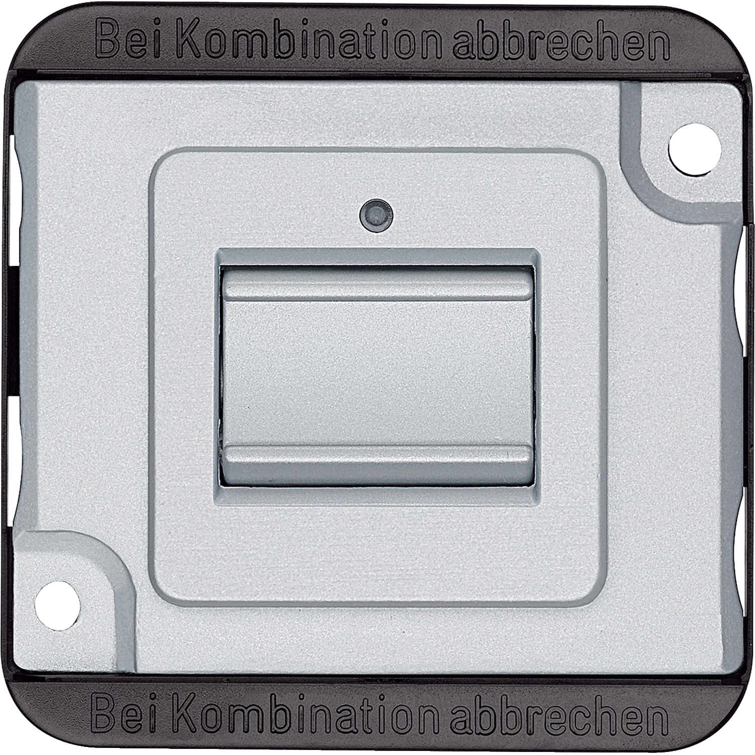 VIPPTRYCKKNAPP PANSAR MATT-SILVER