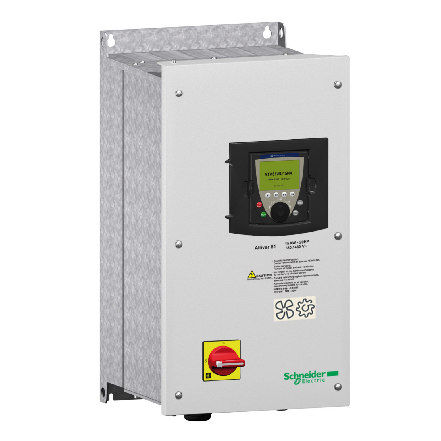 schneider electric Frequency converter ip54 75kw ip54 w/vario switch
