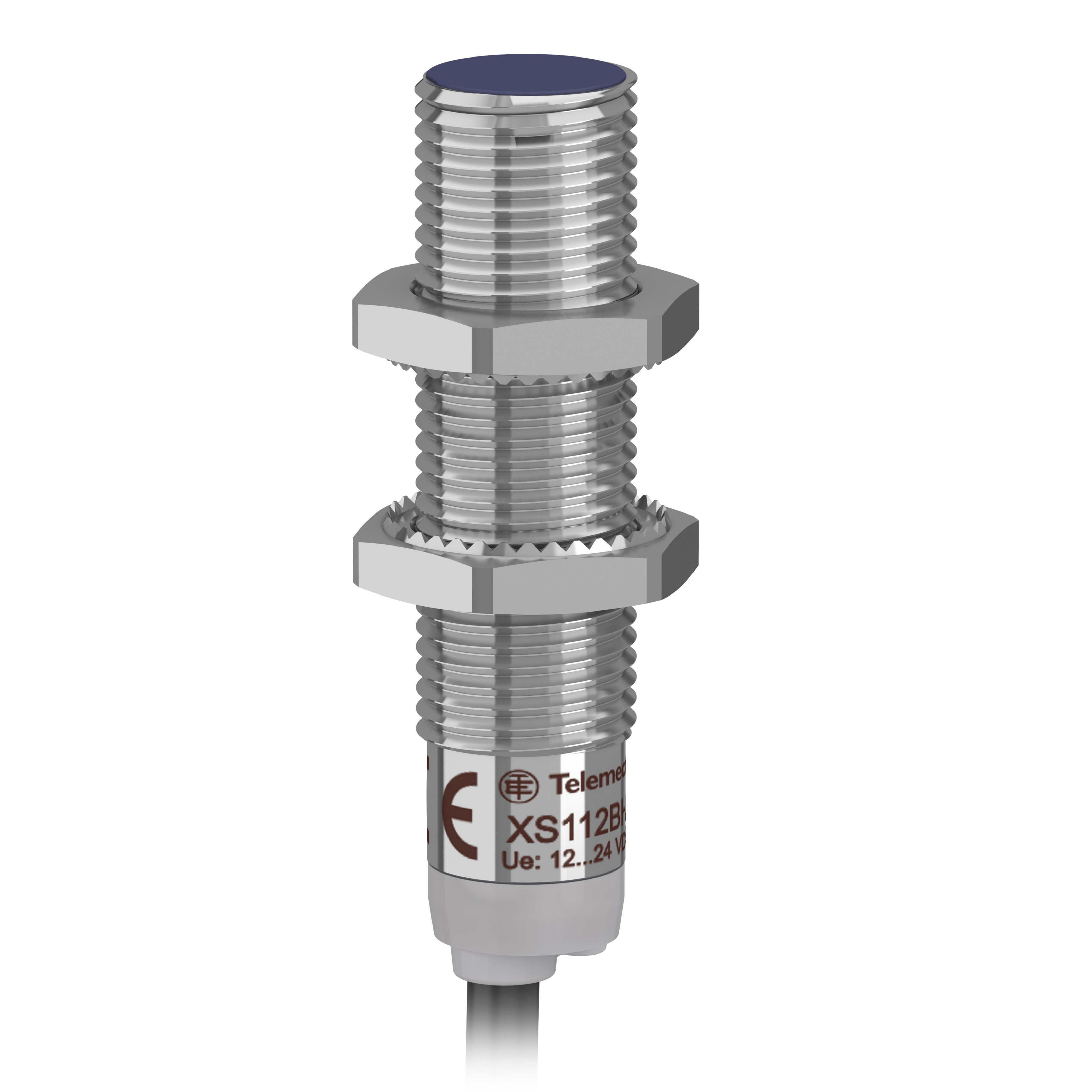 InduktivM12 PNP NO Sn=4mm 5m