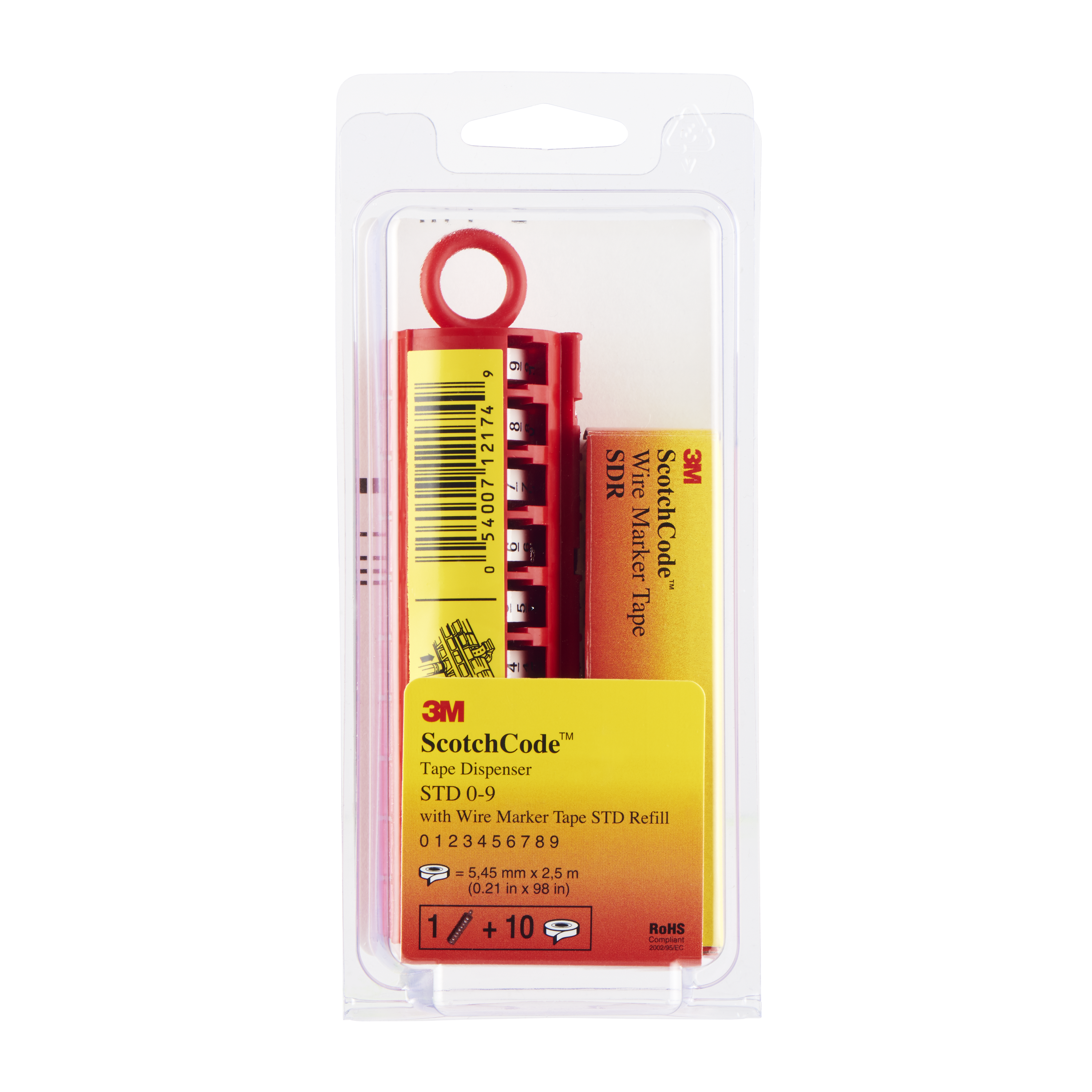 MÄRKDISPENSER STD-0-9 MED RLR
