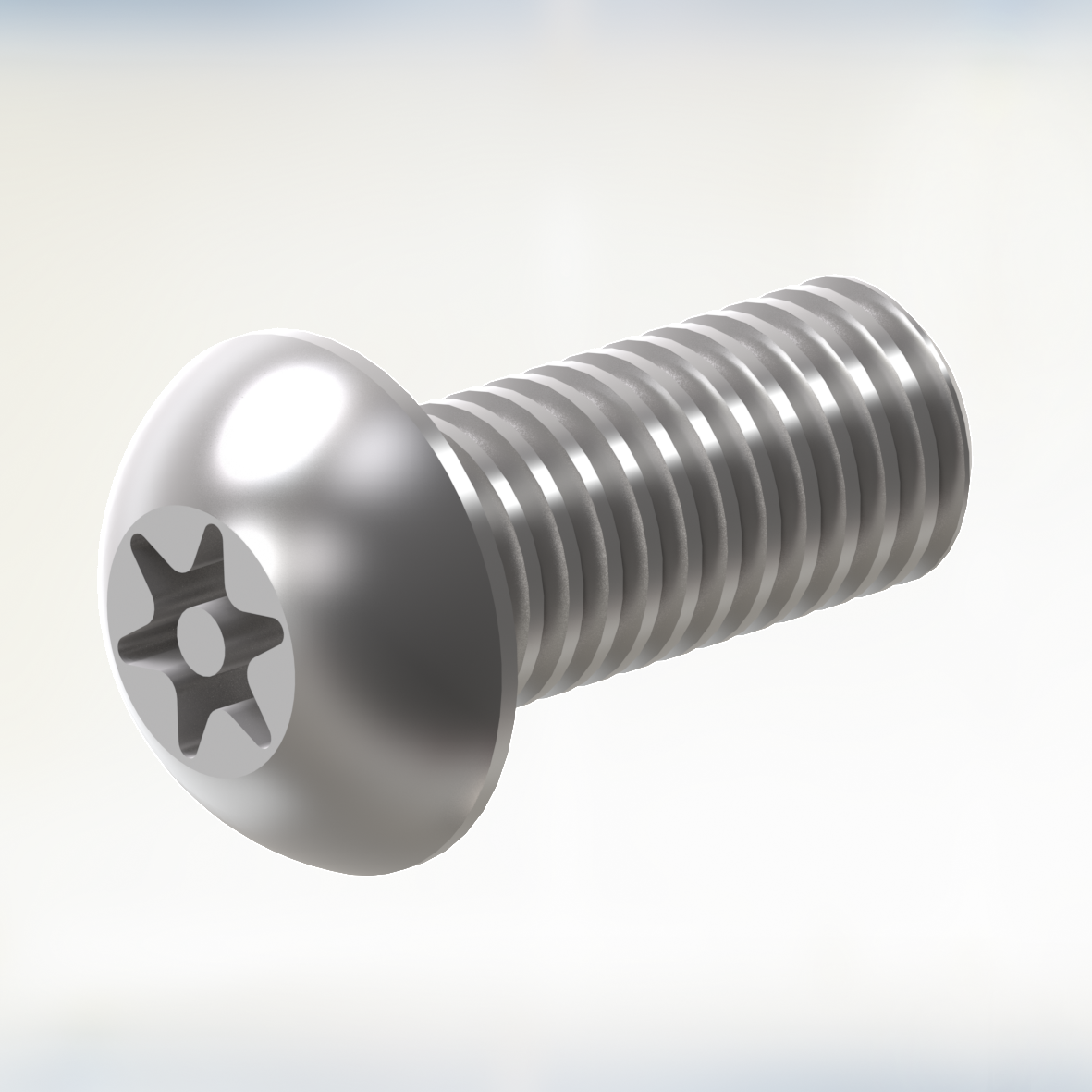 SKRUV TORX PIM M6X14 A2