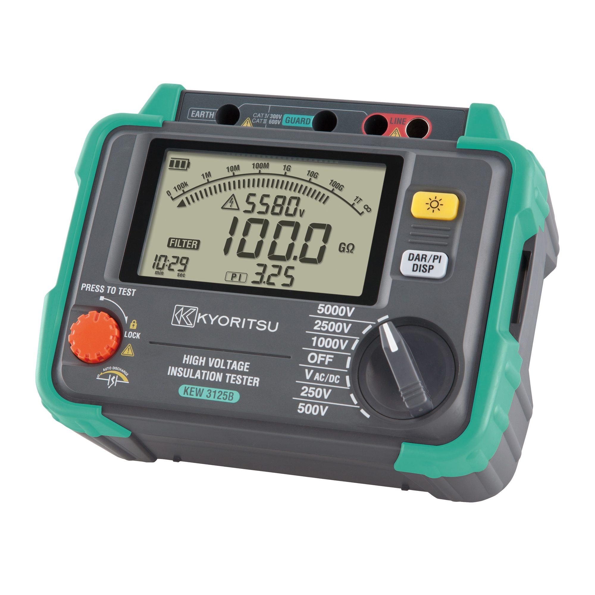 ISOLATIONSPROVARE 5kV KYORITSU 3125A 