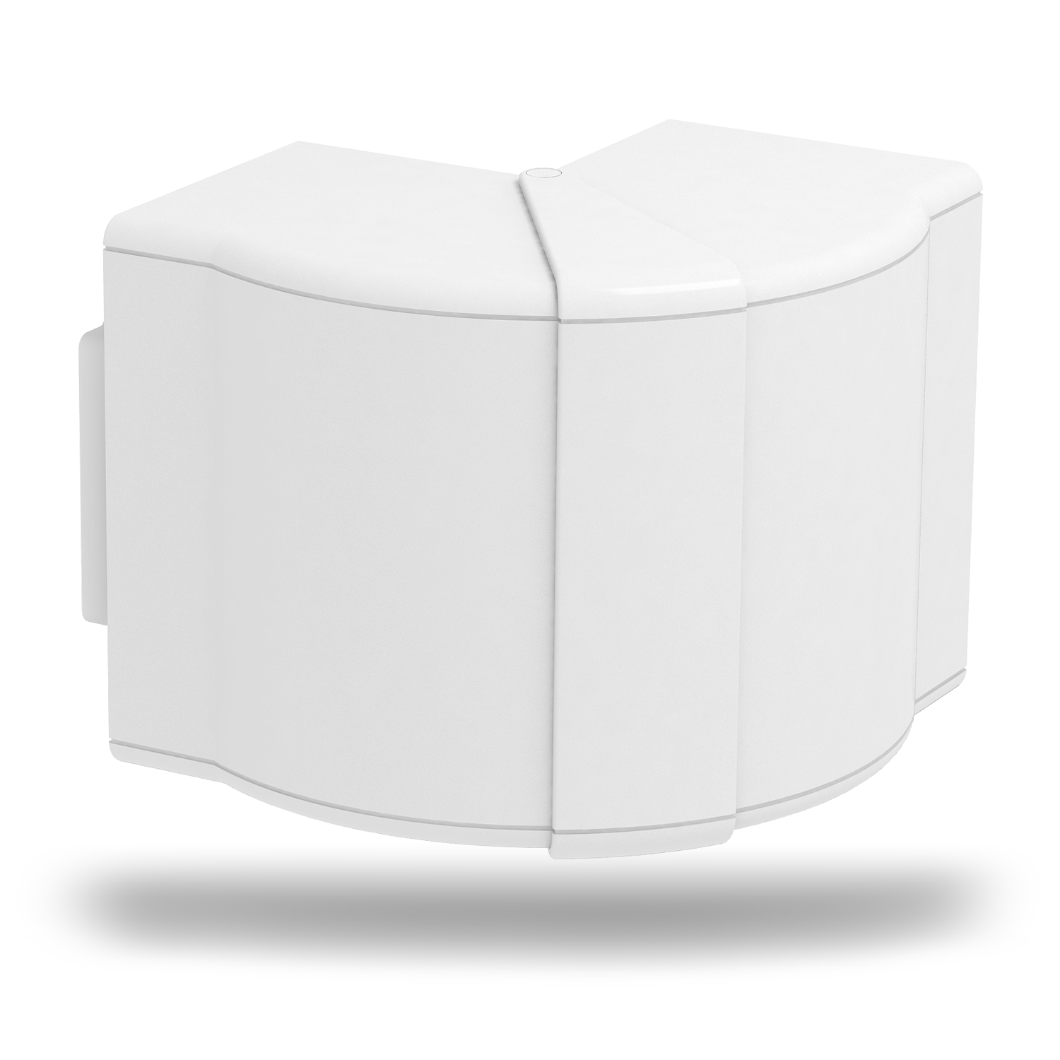 YTTERHÖRNSKÅPA 70110 VIT PVC