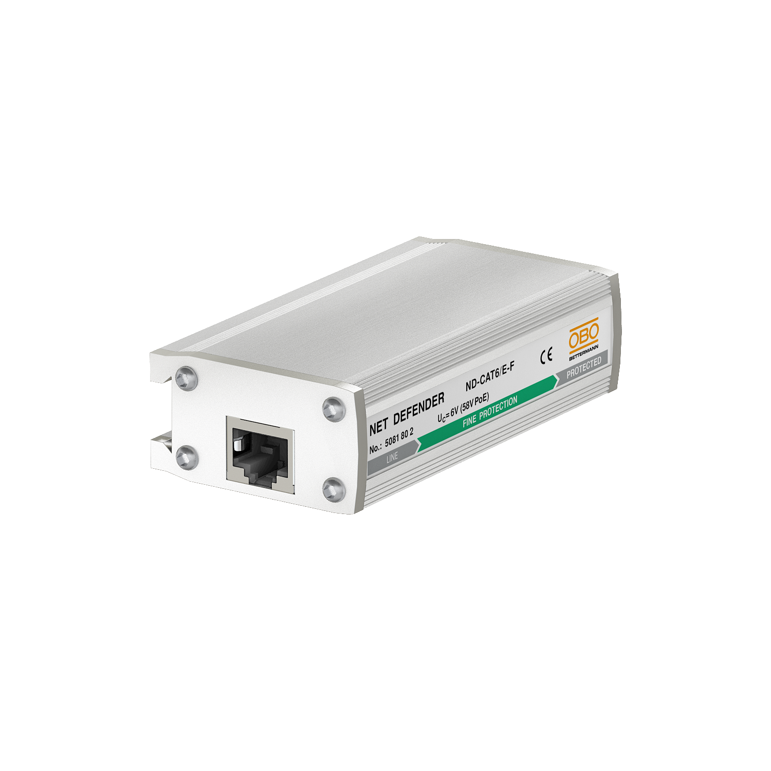 NÄTVERKSSKYDD CAT6/CCTV RJ45