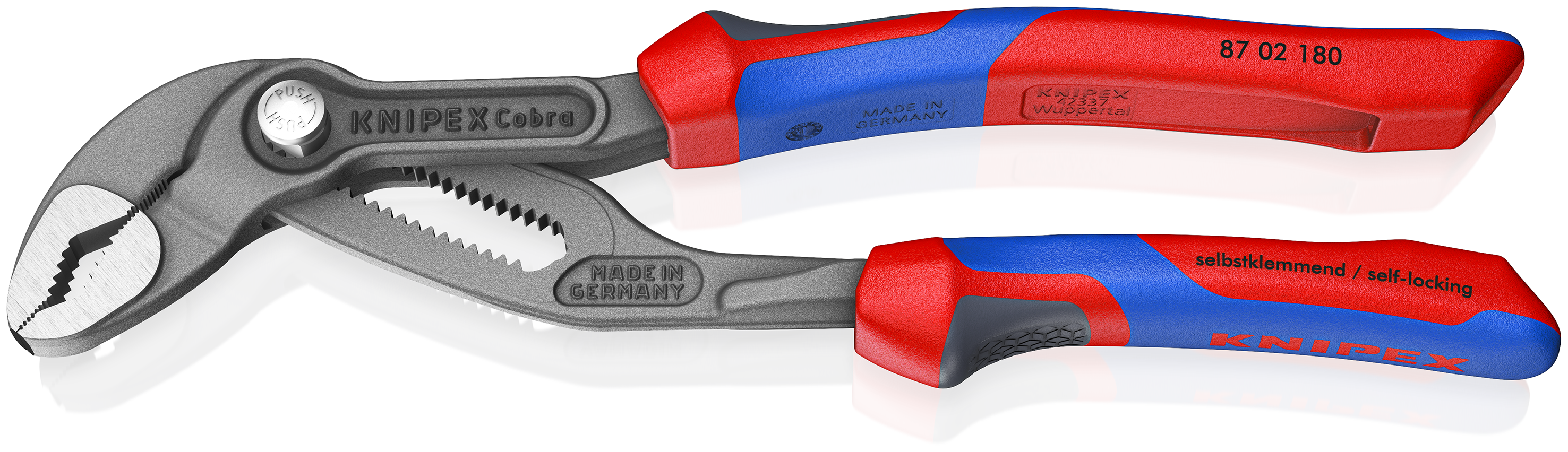 VANNPUMPETANG 180MM COBRA SOFT GRIP