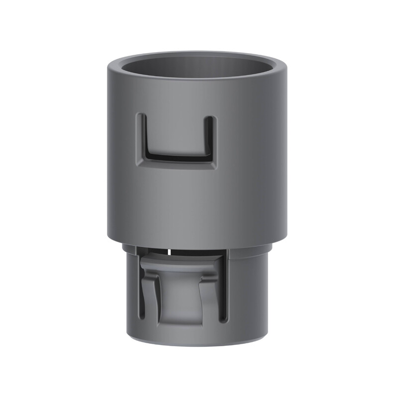 RÖRÄNDSTYCKE PLAST RÖRMUFF STOPPS 20 MM