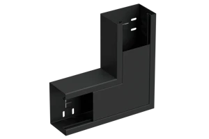 wibe norge L-stykke 110/72 sort ral9017