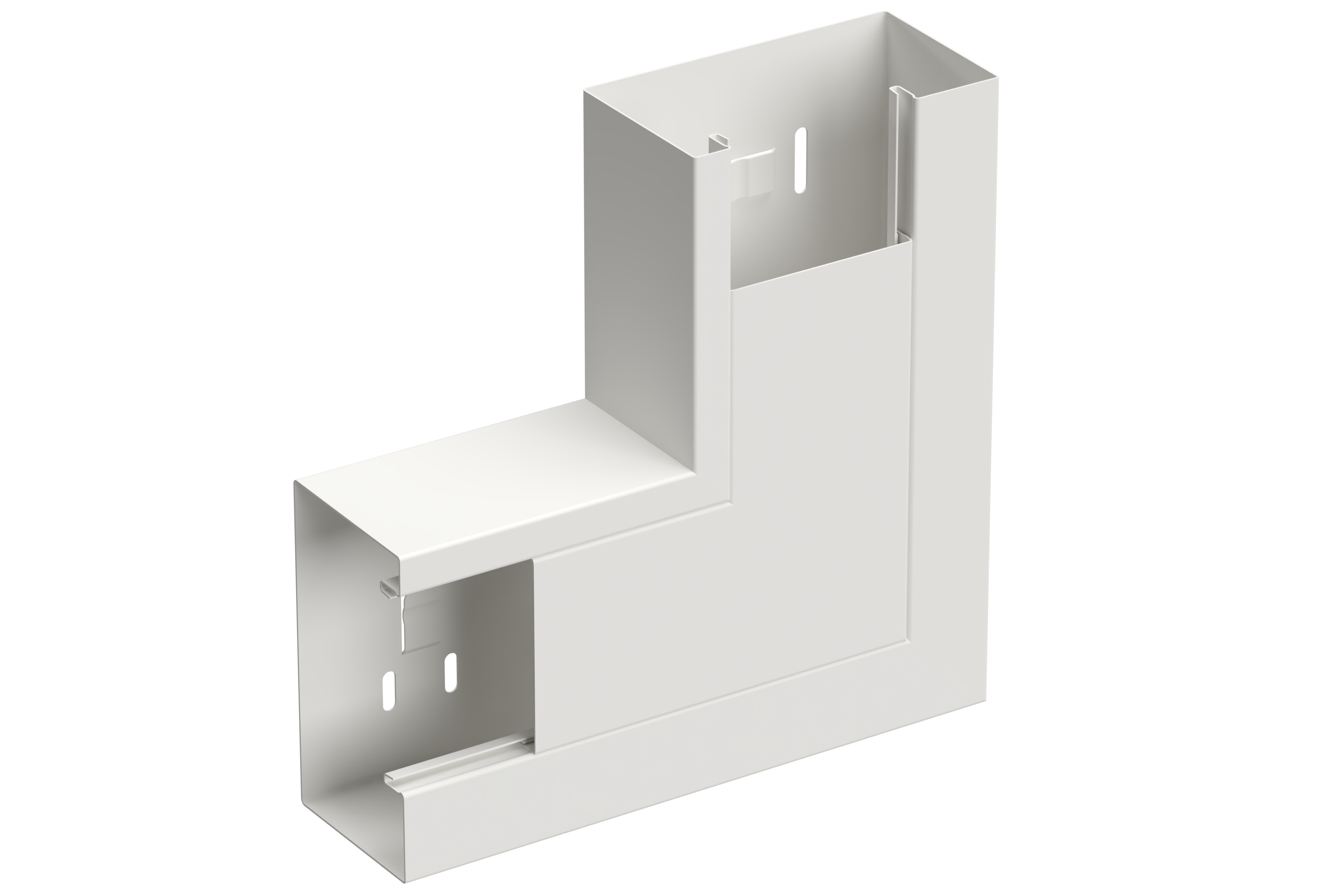 L-Stykke opp 130/72 so RAL9017