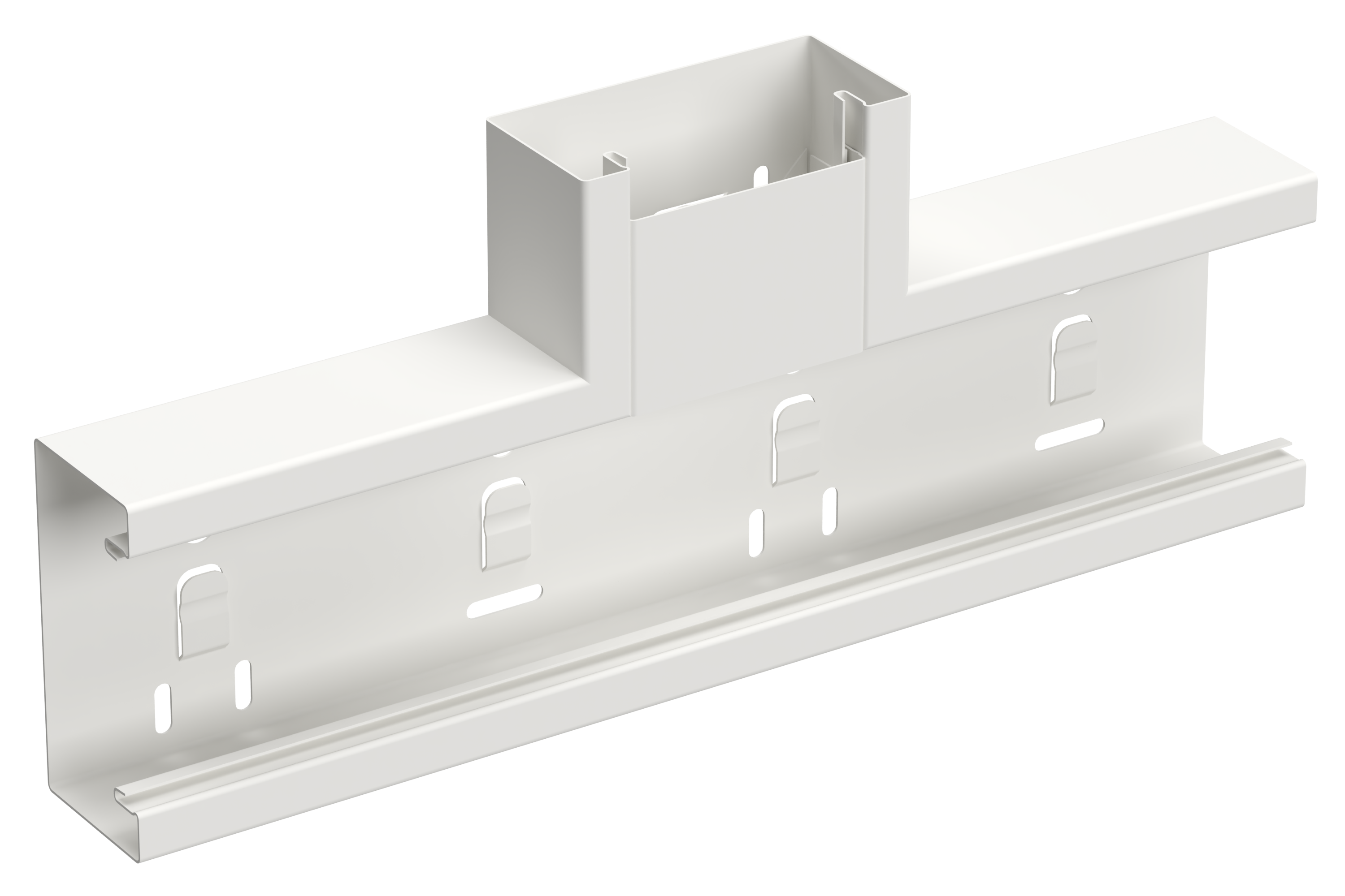 T-stykke 110/52 hvit RAL9003