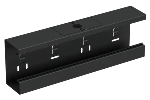 wibe norge T-stykke opp 130/72 sort ral9017