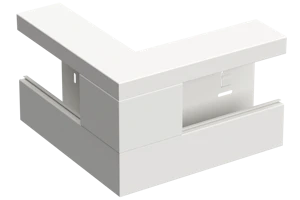 wibe norge Utv.hjørne 170/72 hvit ral9003