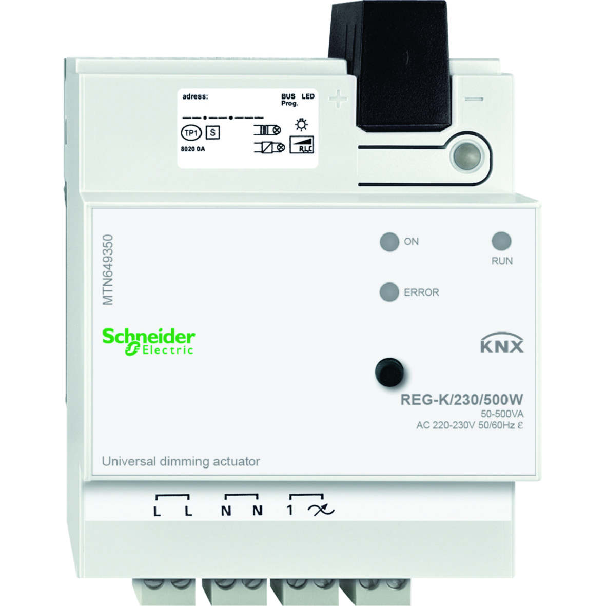 schneider electric Dimmer knx uni.dimmeraktor 500w