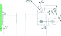 schneider electric Veggfeste 304 nsypfcx