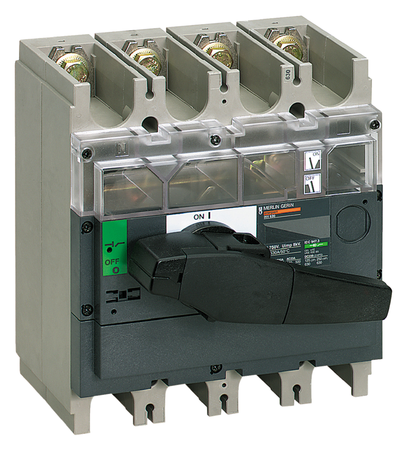 schneider electric Lastbrytare inv 630 4p