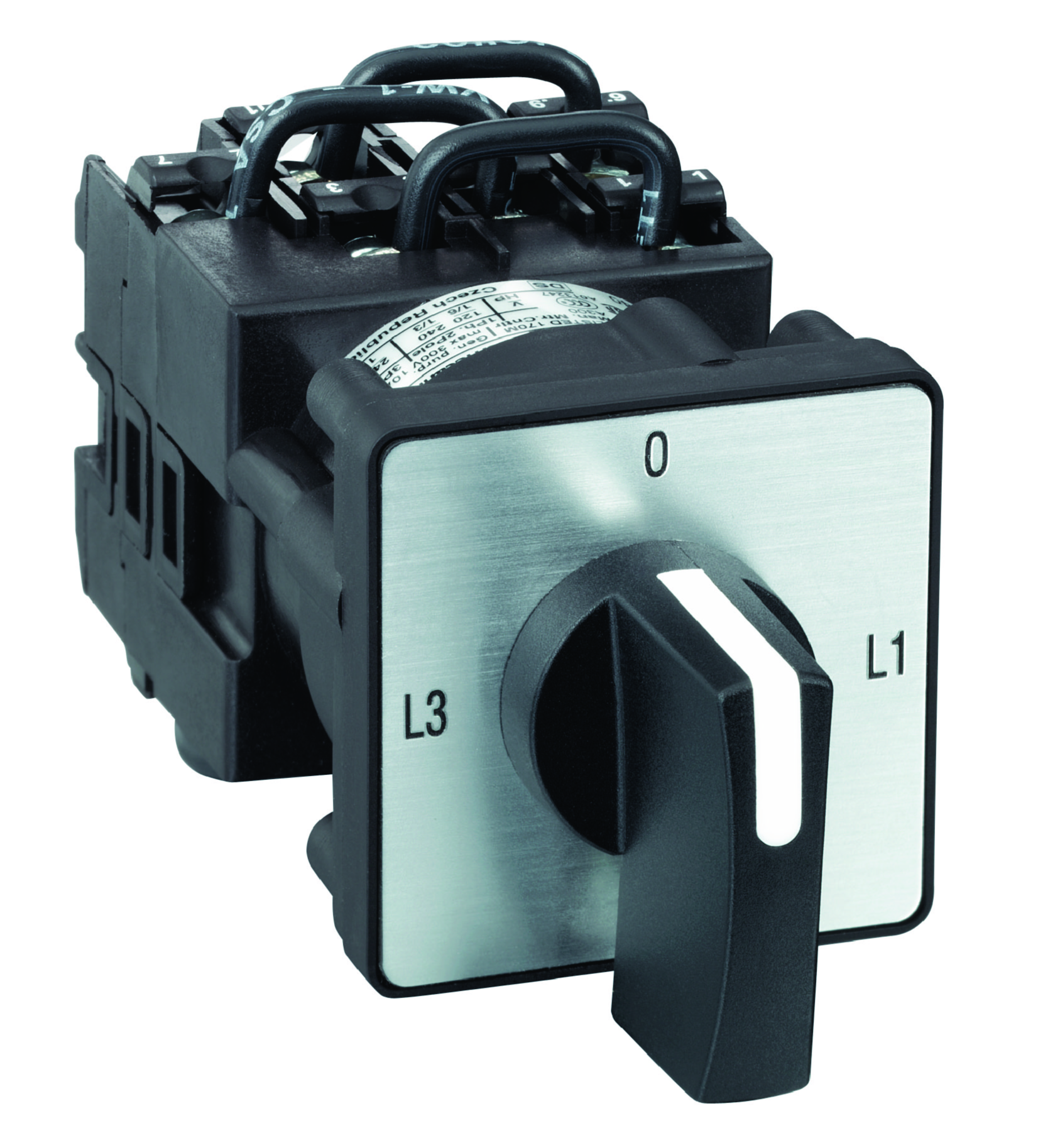 schneider electric Kamströmställare 0-l1-l2-l3 12a ip65