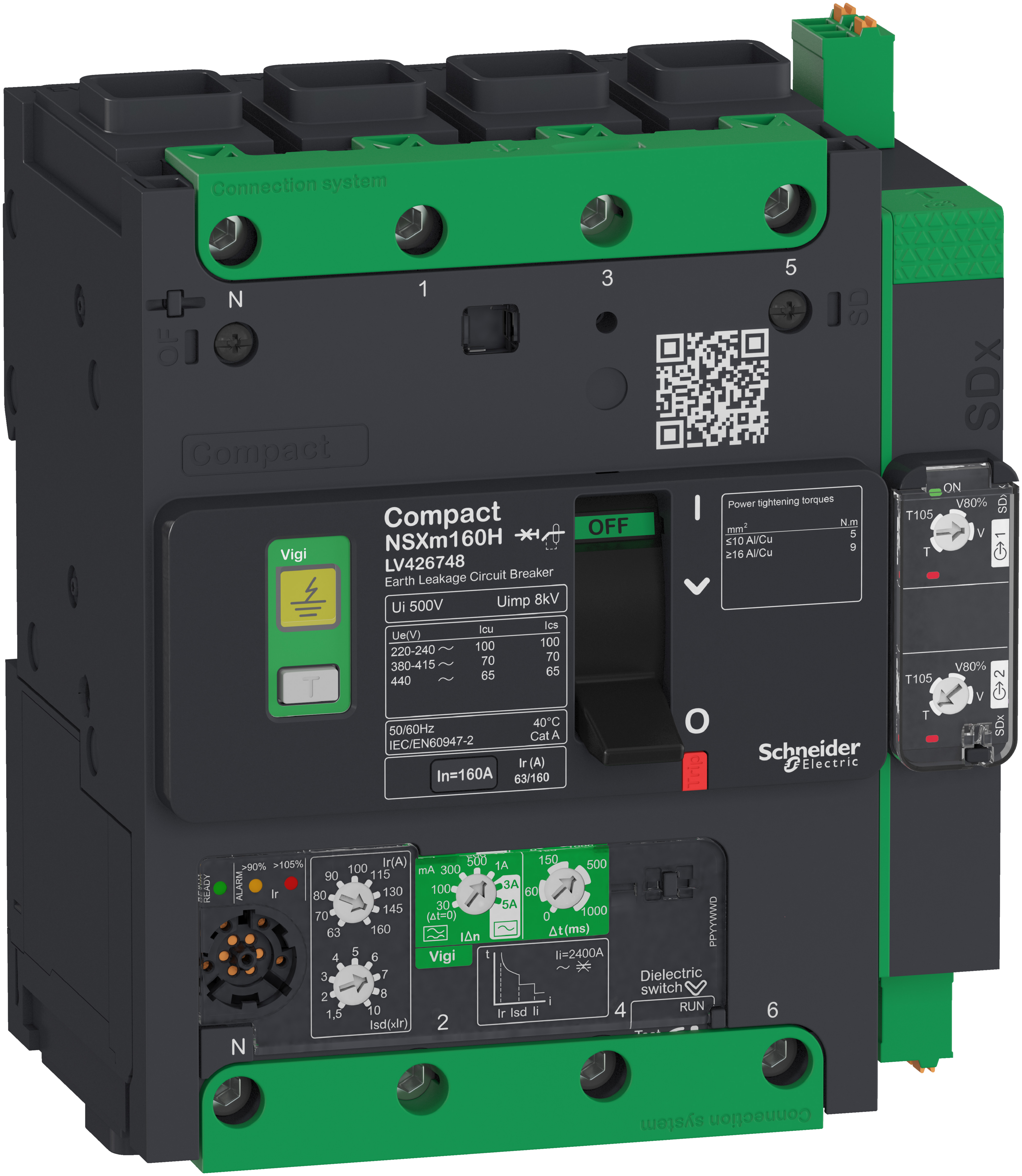schneider electric Alarm contact compact nsxm vigi sdx module