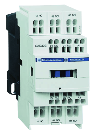 schneider electric Hjälp kontaktor cad323ed