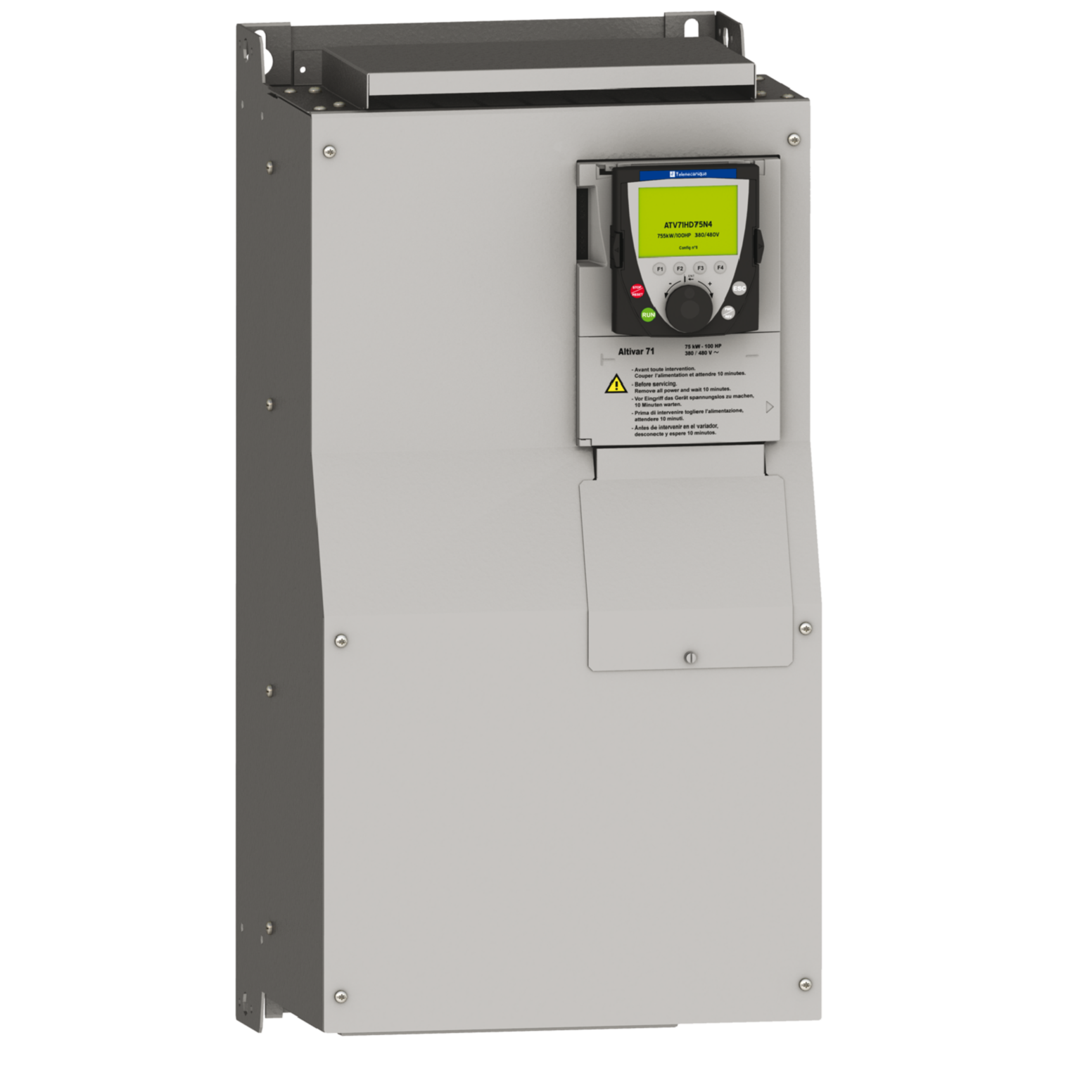 schneider electric Frequency converter ip20 atv71hd75n4/75kw 380-480v