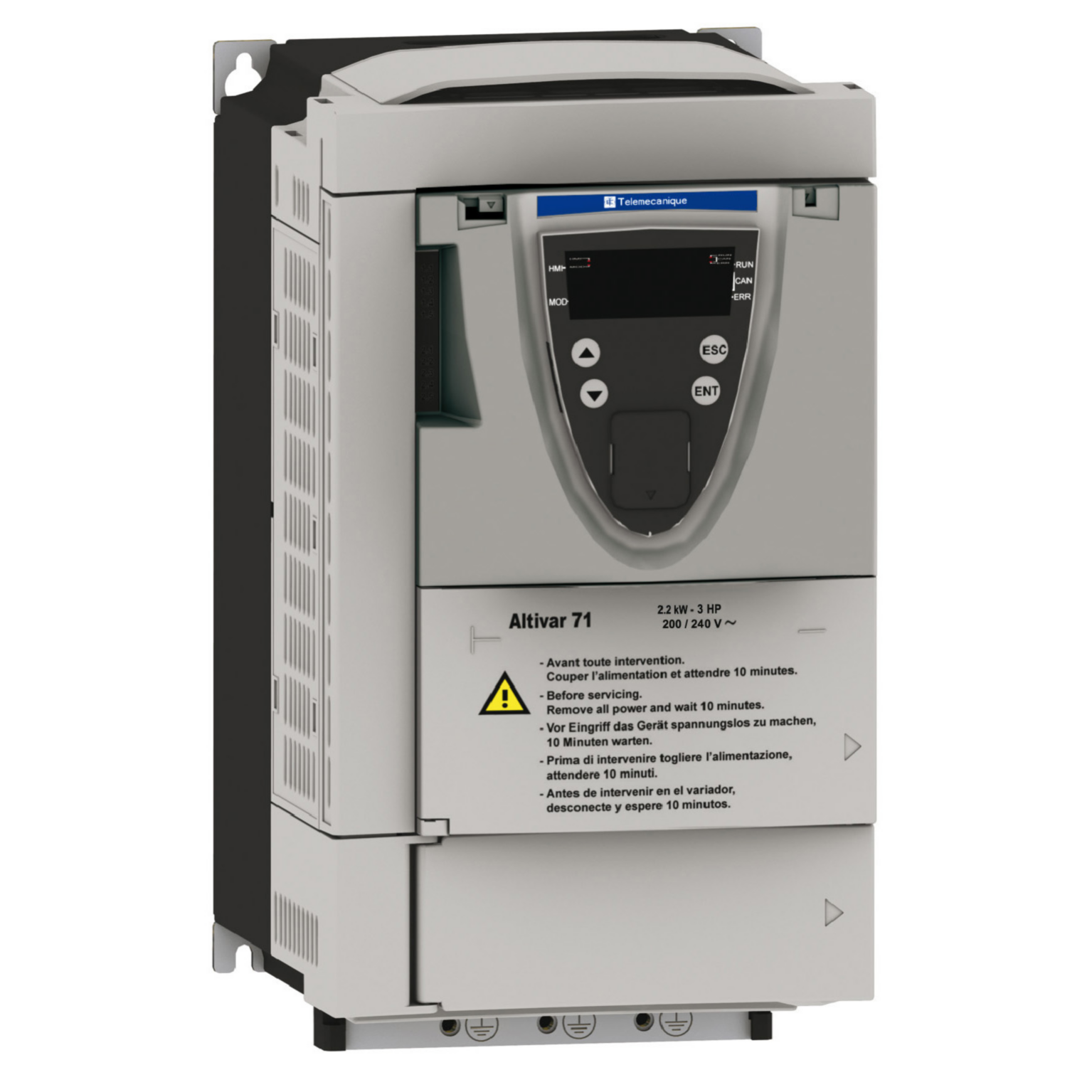 schneider electric Frequency converter ip20 atv71hu15m3z/1,5kw 240v