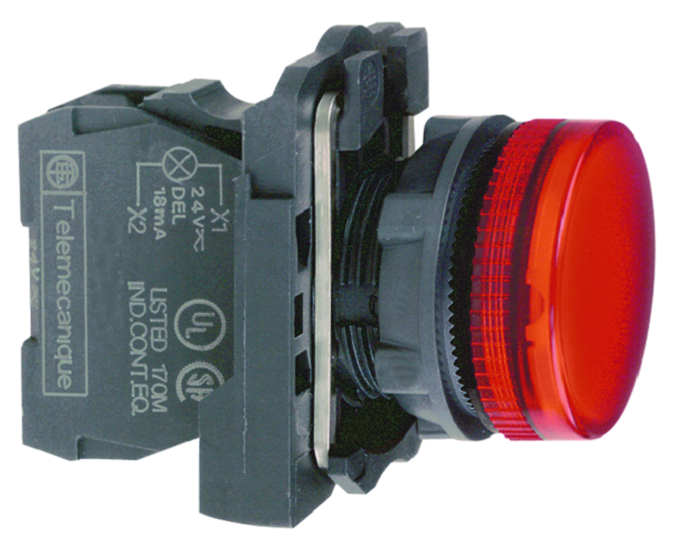 schneider electric Signallampe,rød 24v ac/dc led xb5avb4