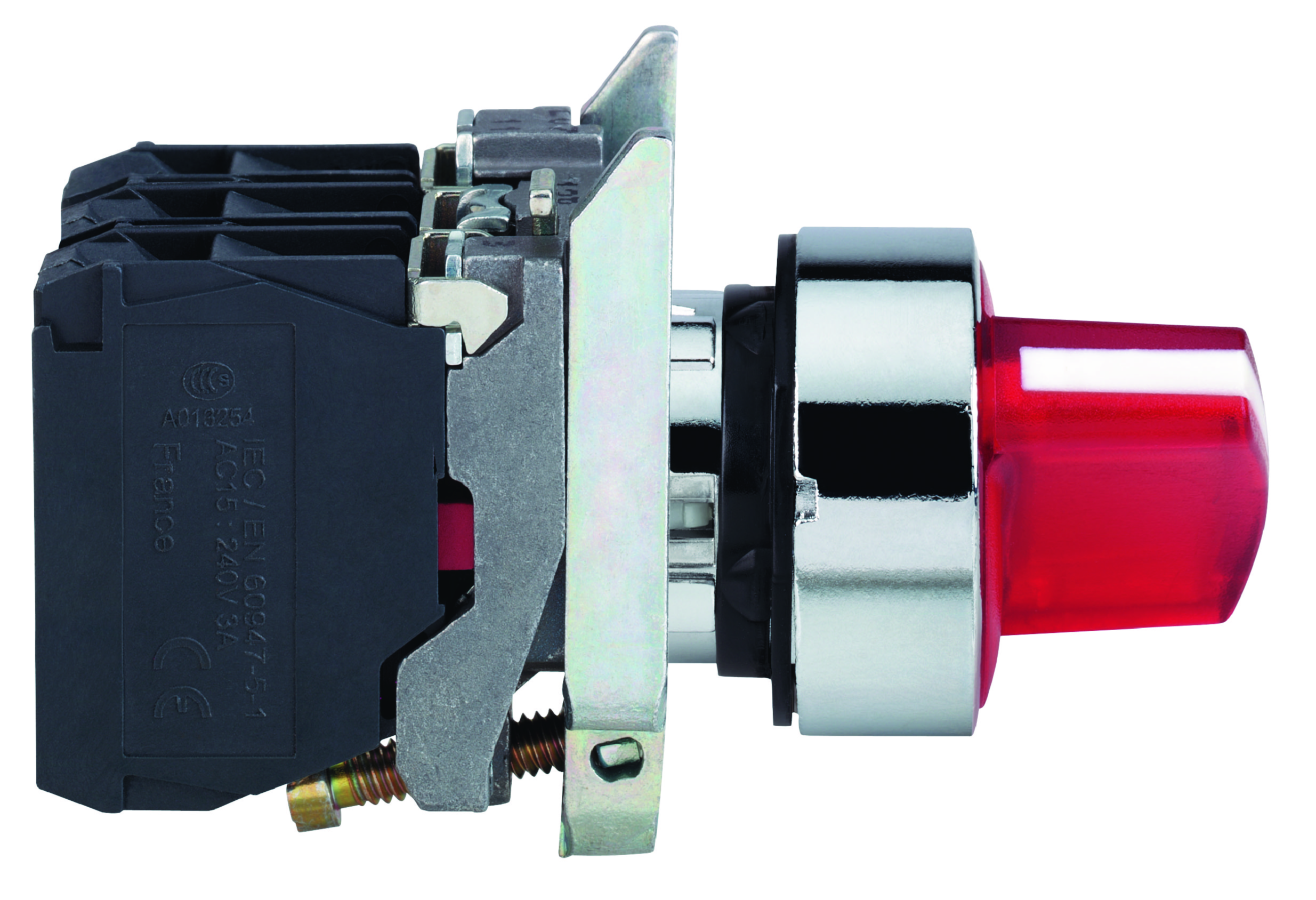 schneider electric Vender ,rød 2 f. pos.24vac/dc xb4bk124b5