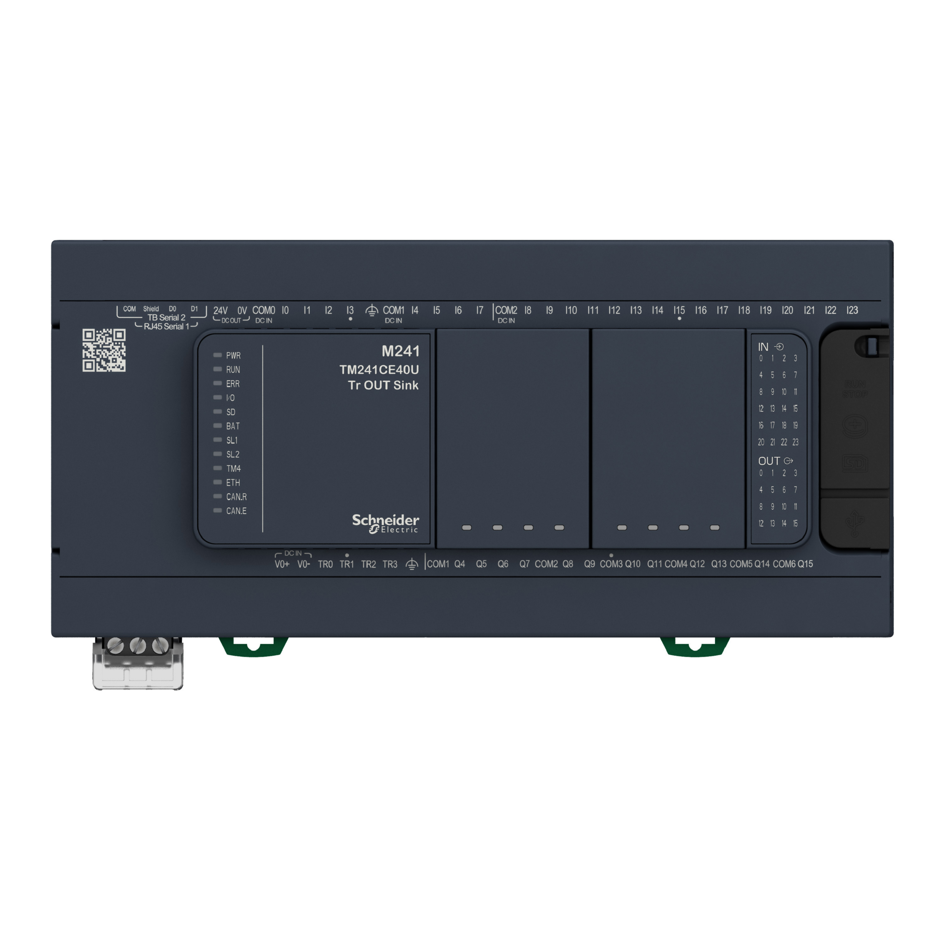 schneider electric Logiikkamoduuli modicon plc m241-40io relay