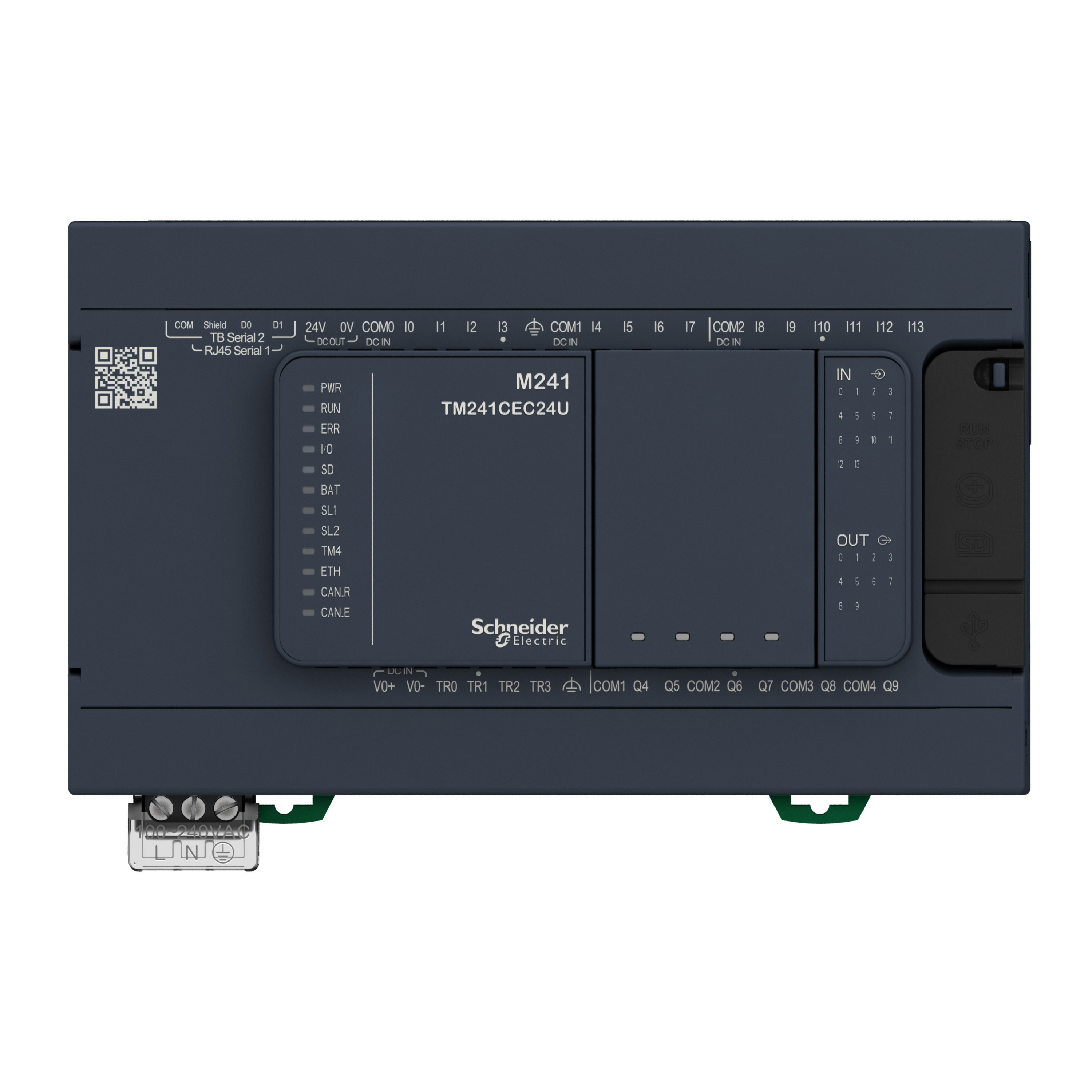 schneider electric Logikmodul m241-24io relay